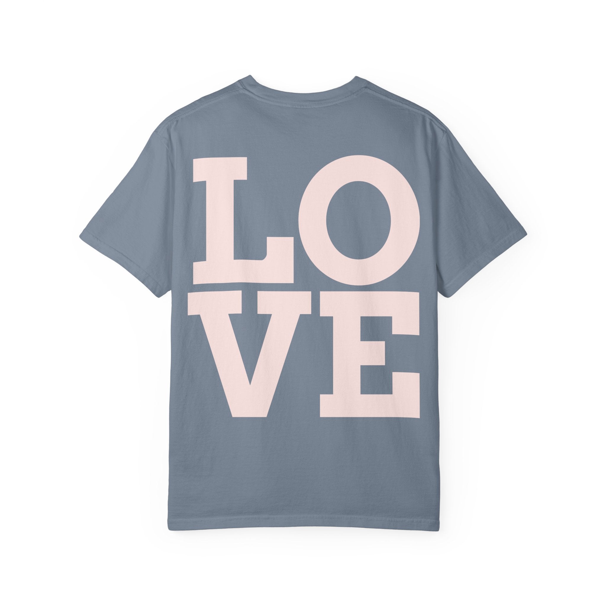 T-Shirt — Dandelion 'I Made a Wish' Front & Bold LOVE Back