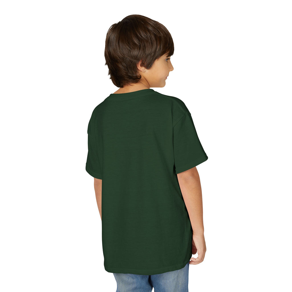 Kids' Cat Mom & Kittens Youth T-Shirt — Cute Mother Cat Illustration