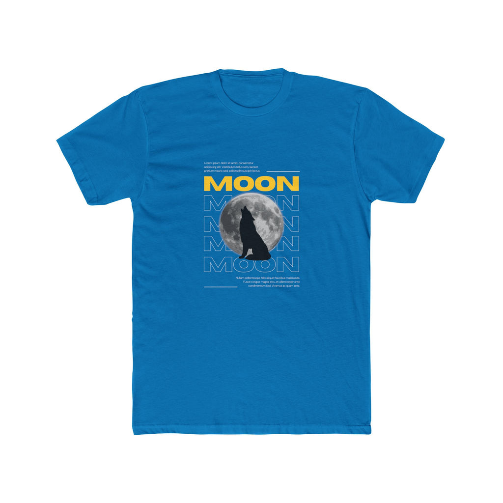 Moon Wolf Tee — Vintage Lunar Graphic T-Shirt