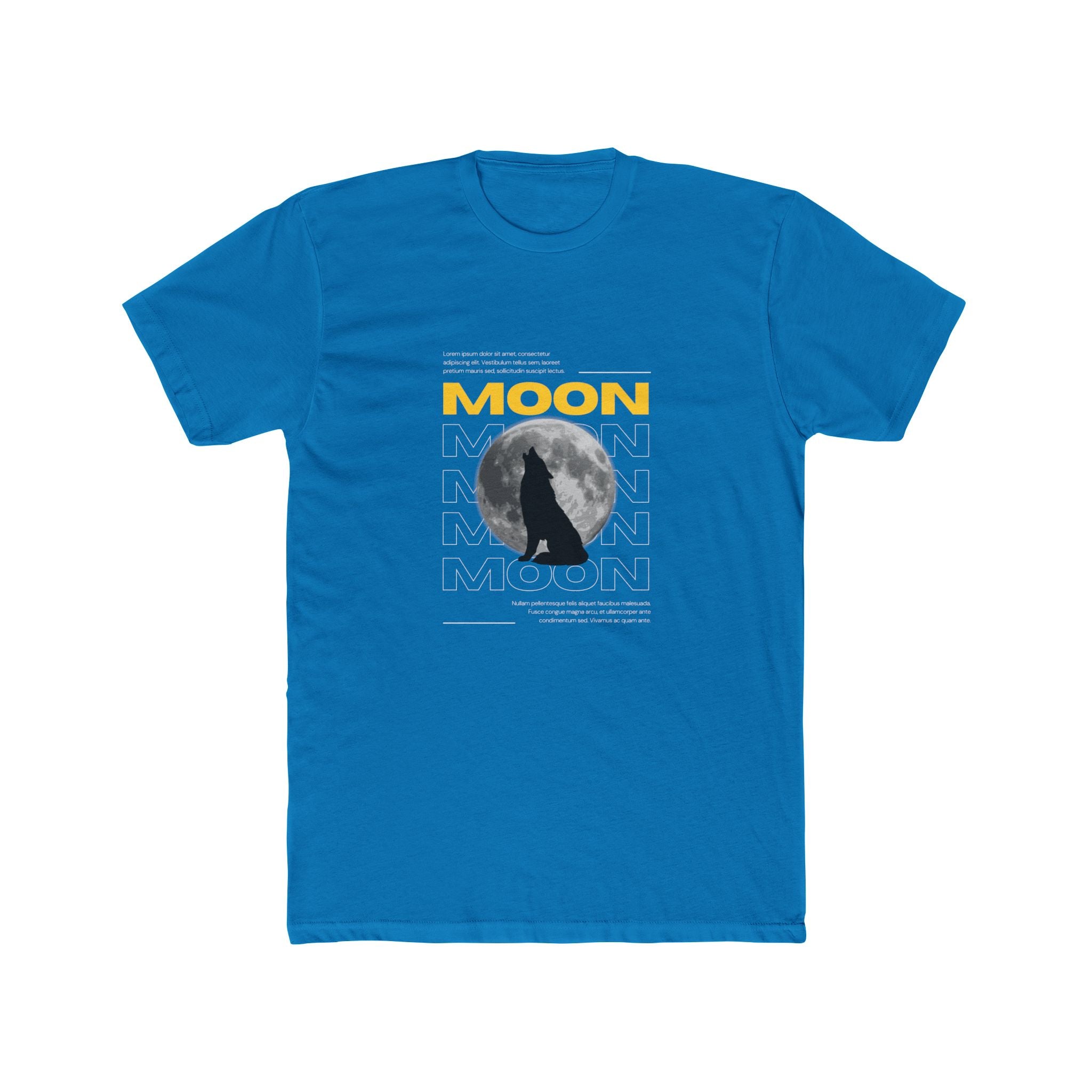Moon Wolf Tee — Vintage Lunar Graphic T-Shirt