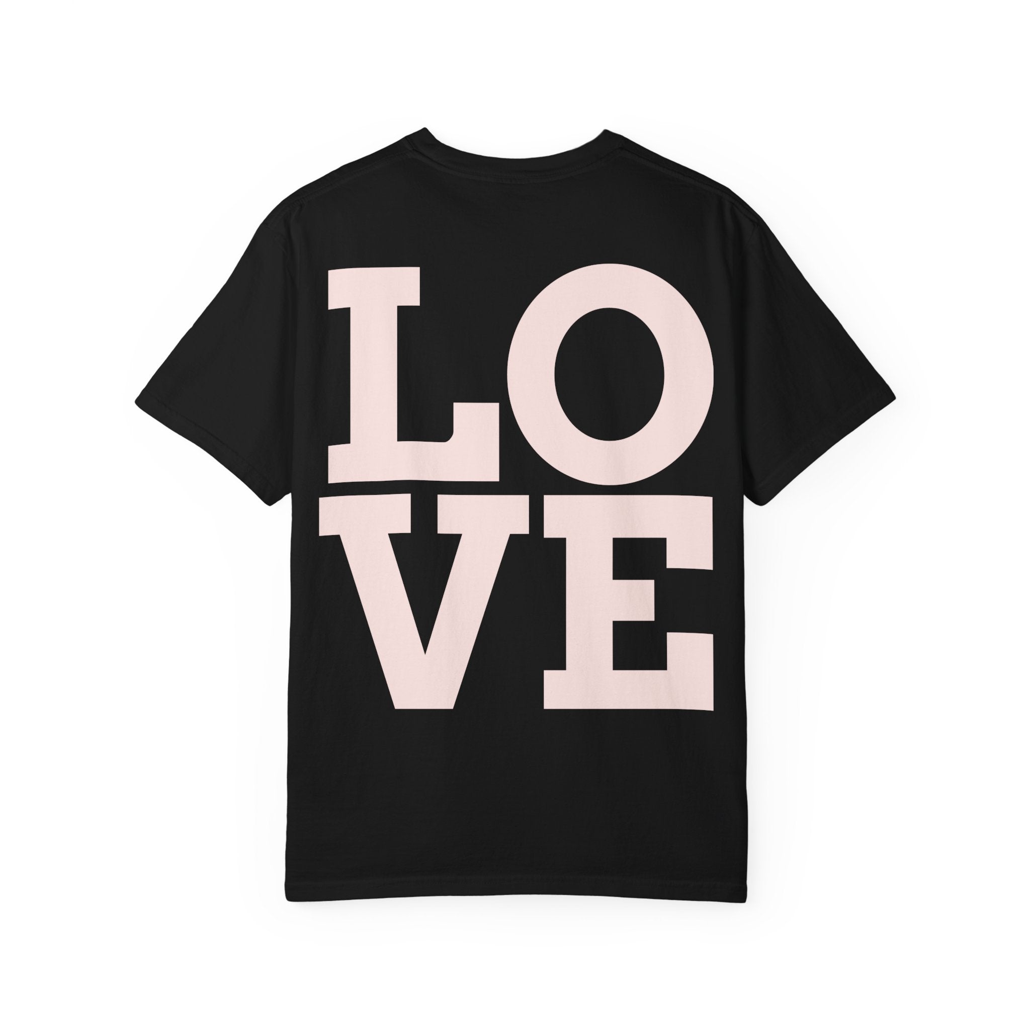 T-Shirt — Dandelion 'I Made a Wish' Front & Bold LOVE Back