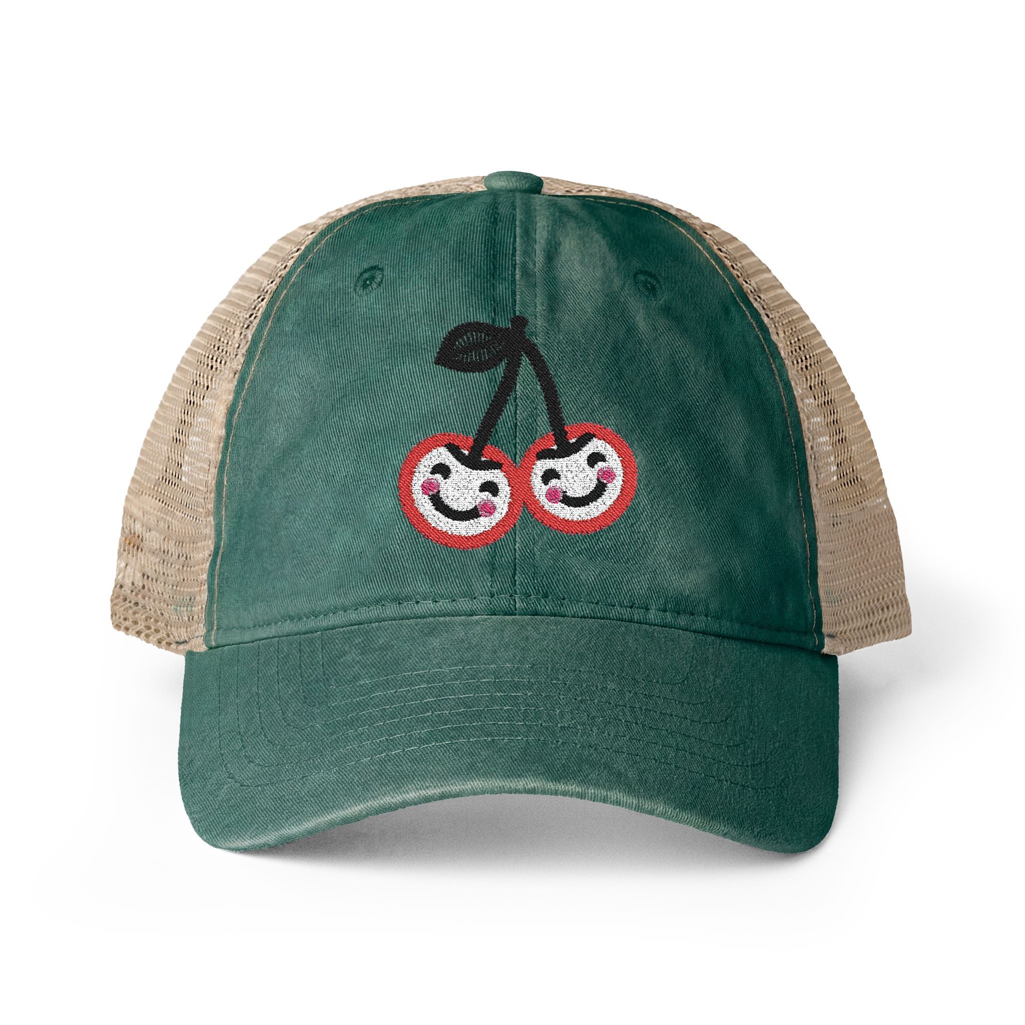 Women's Washed Mesh-Back Cap