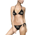 Bikini — 'Hot Mom Summer' Black Triangle String Swimsuit