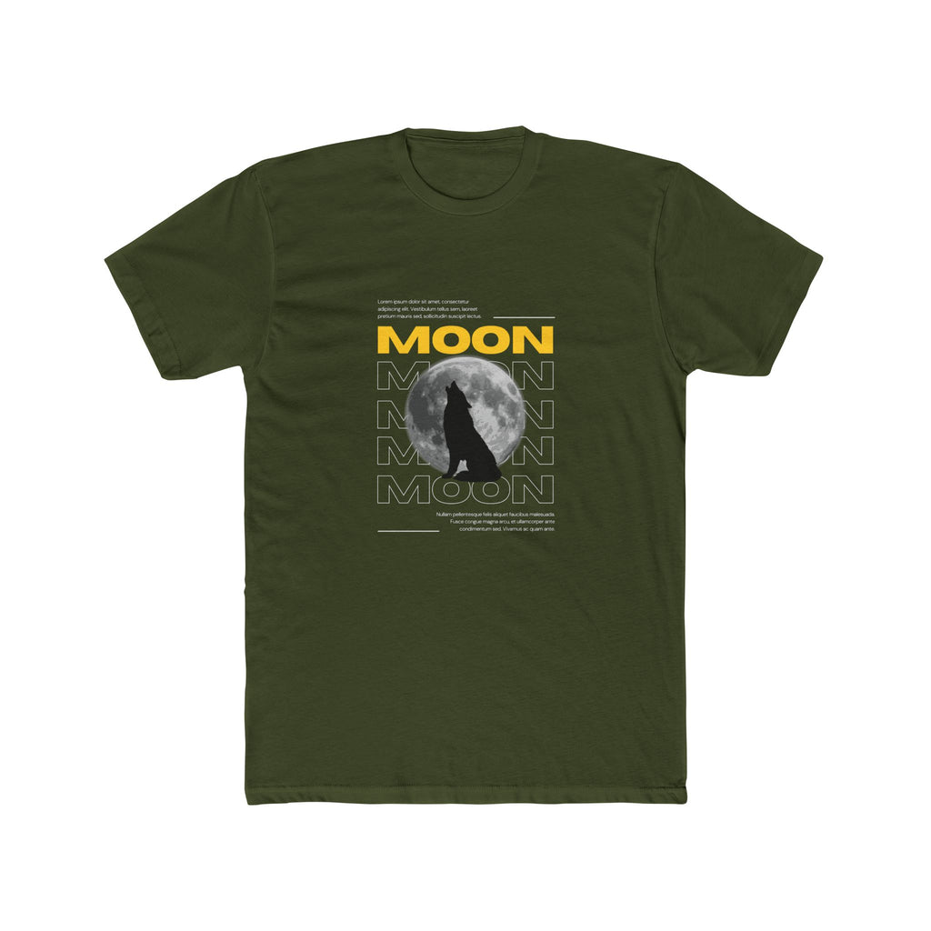Moon Wolf Tee — Vintage Lunar Graphic T-Shirt