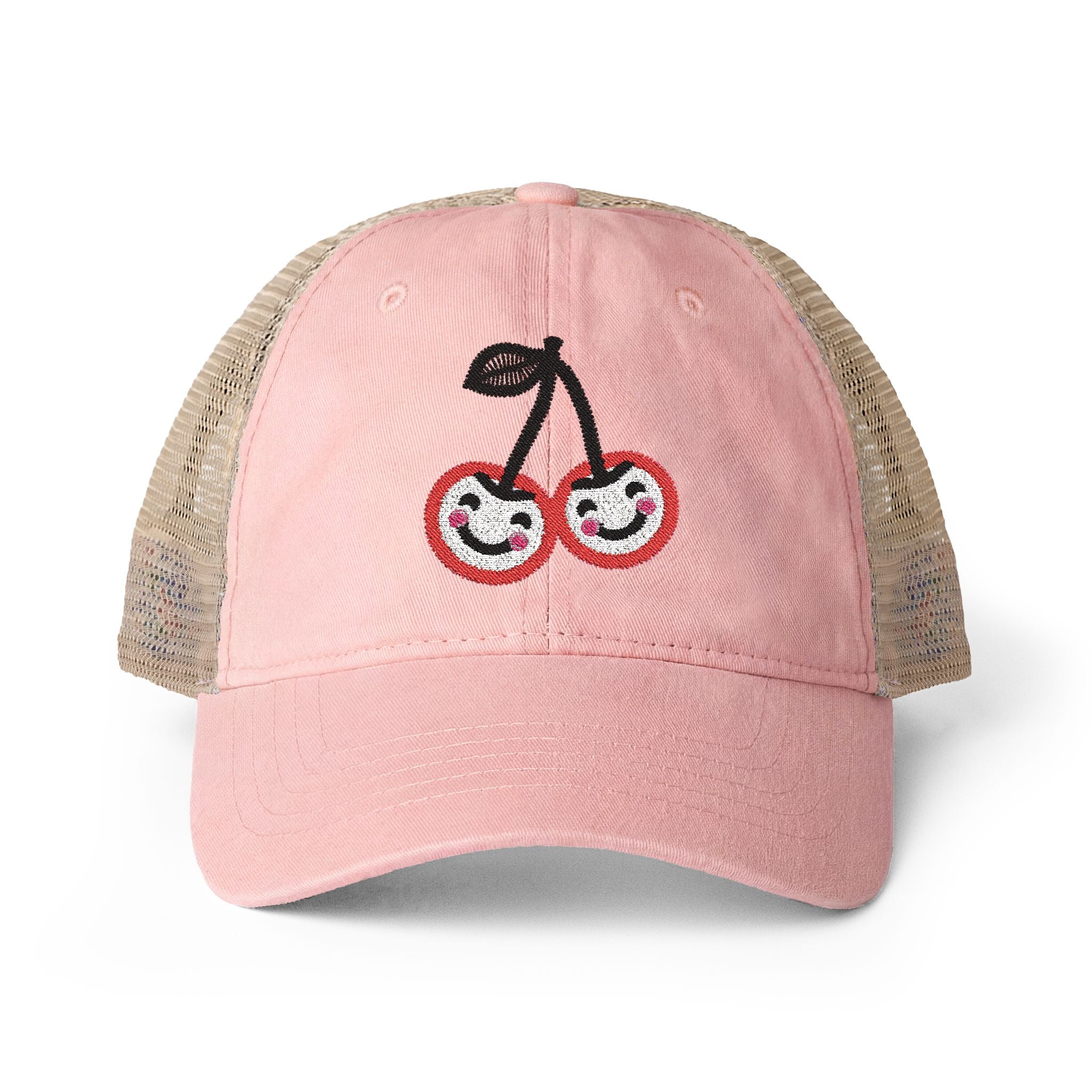 Women's Washed Mesh-Back Cap