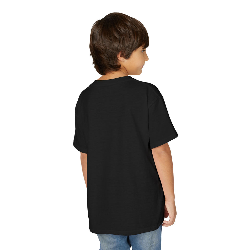 Kids' Cat Mom & Kittens Youth T-Shirt — Cute Mother Cat Illustration