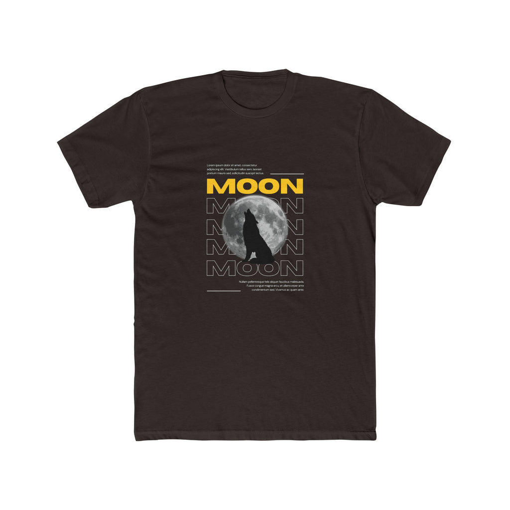 Moon Wolf Tee — Vintage Lunar Graphic T-Shirt