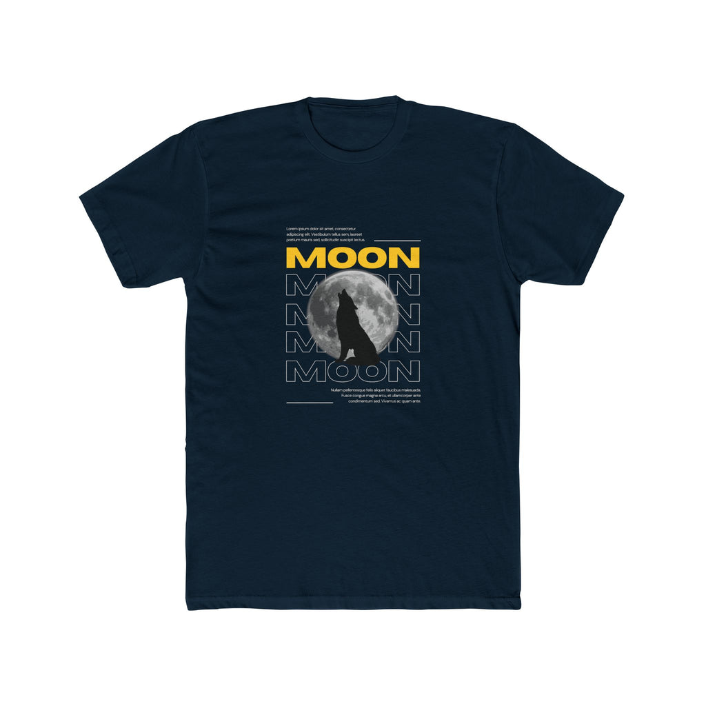Moon Wolf Tee — Vintage Lunar Graphic T-Shirt