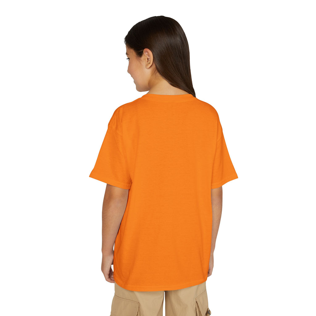 Kids' Cat Mom & Kittens Youth T-Shirt — Cute Mother Cat Illustration