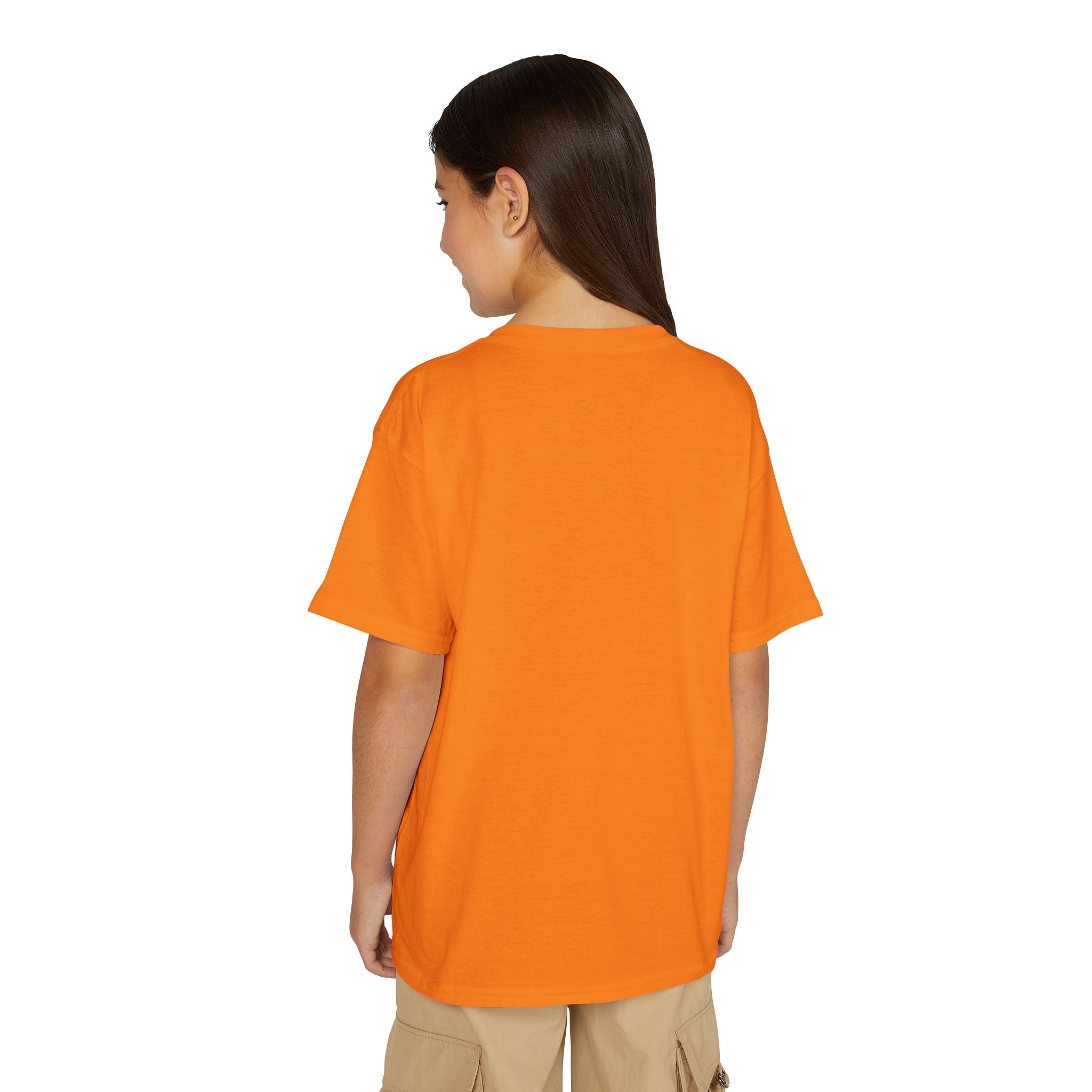 Kids' Cat Mom & Kittens Youth T-Shirt — Cute Mother Cat Illustration