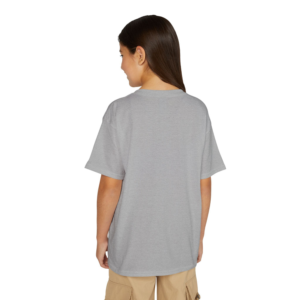 Kids' Cat Mom & Kittens Youth T-Shirt — Cute Mother Cat Illustration