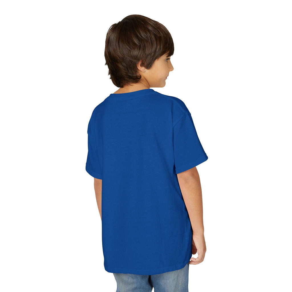 Kids' Cat Mom & Kittens Youth T-Shirt — Cute Mother Cat Illustration