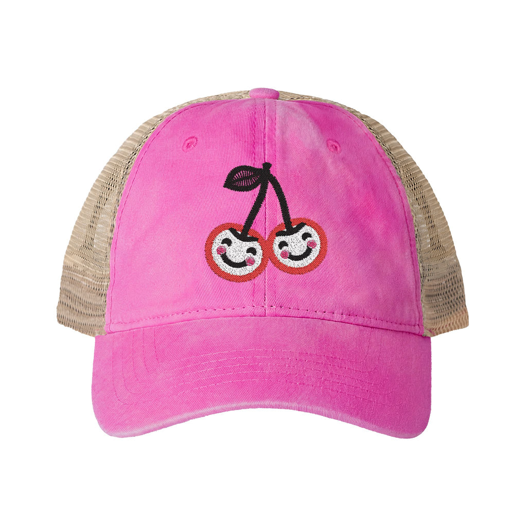Women's Washed Mesh-Back Cap