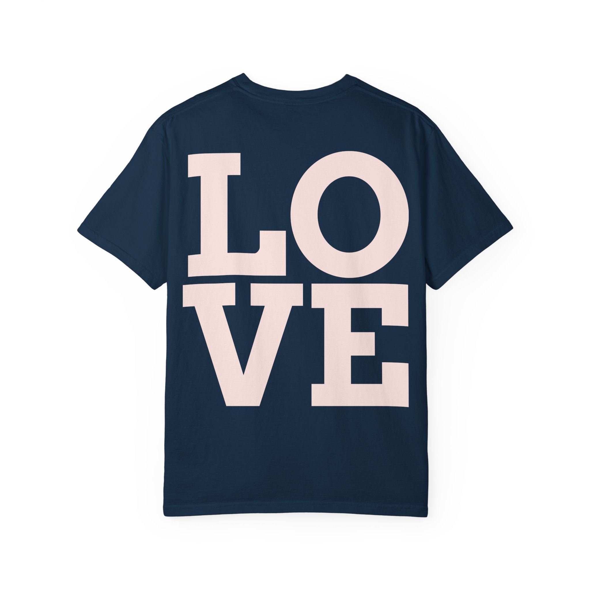 T-Shirt — Dandelion 'I Made a Wish' Front & Bold LOVE Back