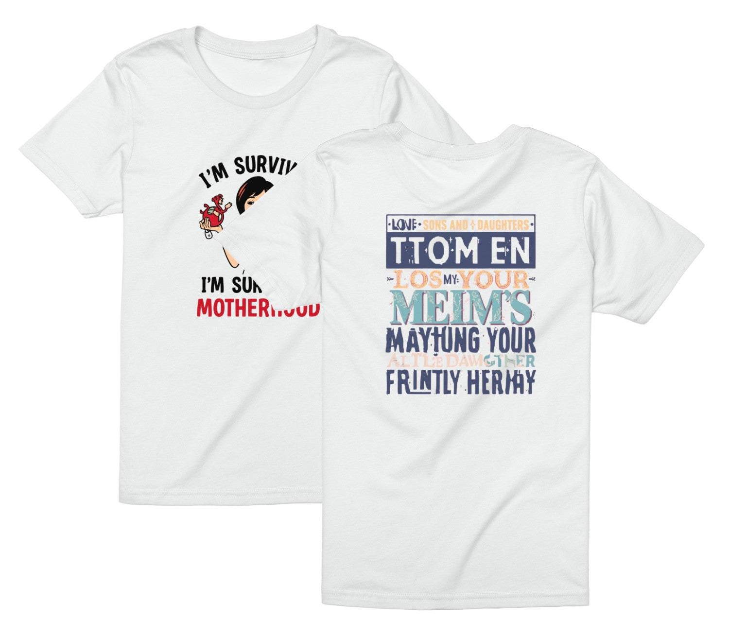 Main product image for Cute Mom Days Tee, Thoughtful Mother's Day Shirt, Soft and Stylish T-Shirt For Moms, Fun Gift Idea For Mother's Lifestyle