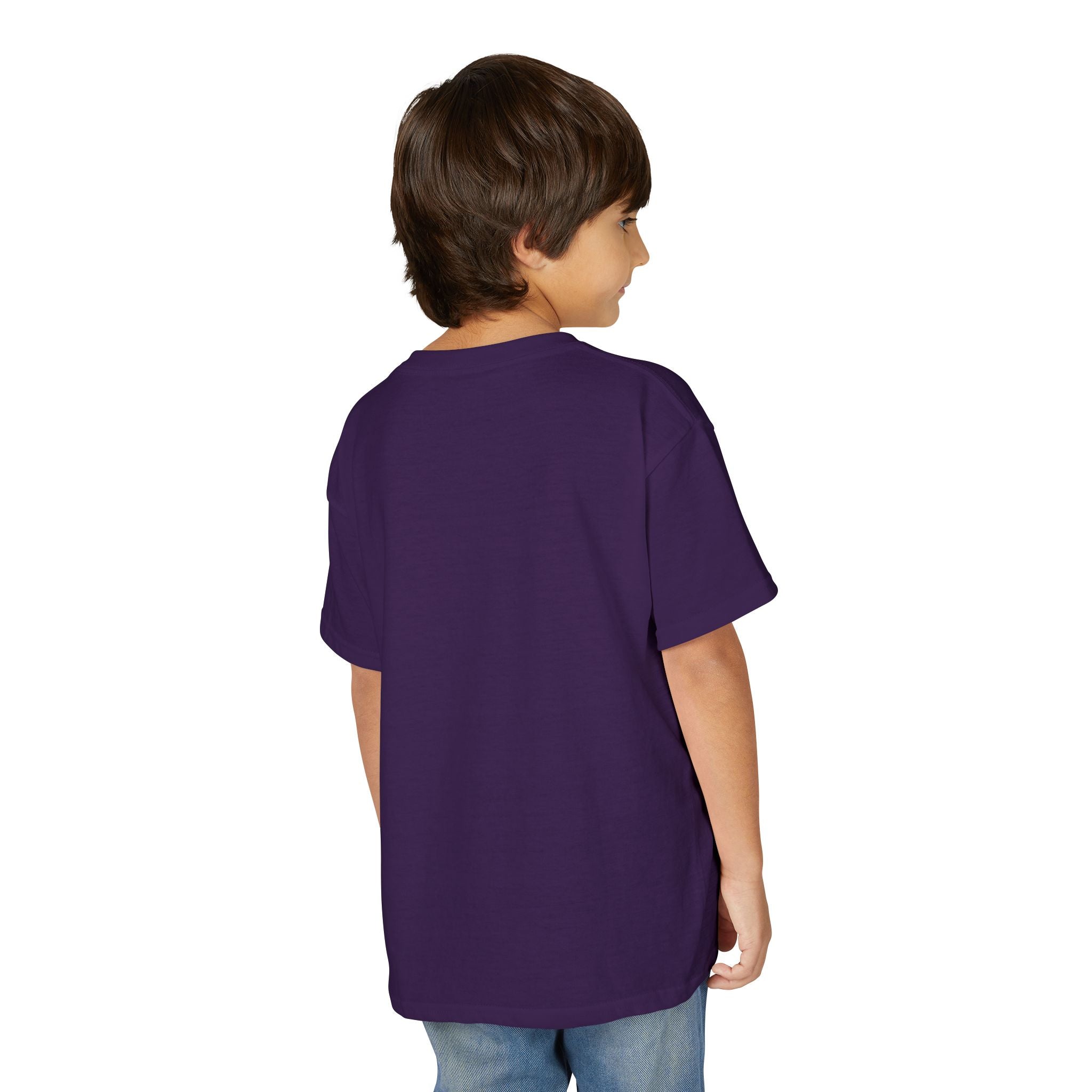 Kids' Cat Mom & Kittens Youth T-Shirt — Cute Mother Cat Illustration