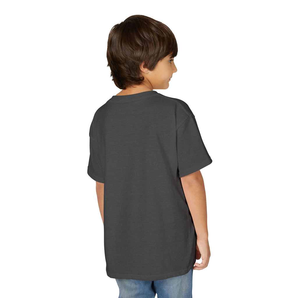 Kids' Cat Mom & Kittens Youth T-Shirt — Cute Mother Cat Illustration