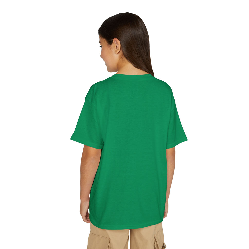 Kids' Cat Mom & Kittens Youth T-Shirt — Cute Mother Cat Illustration