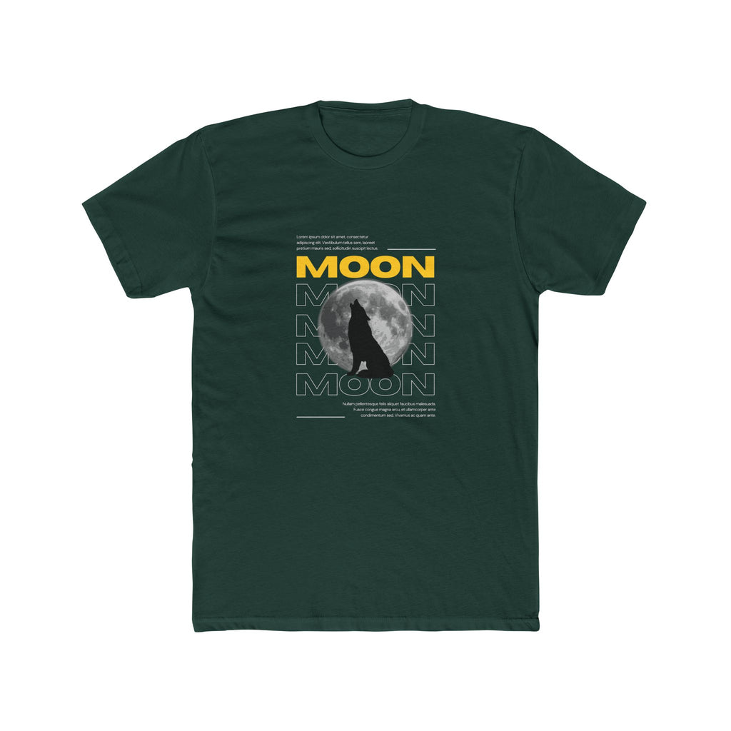 Moon Wolf Tee — Vintage Lunar Graphic T-Shirt
