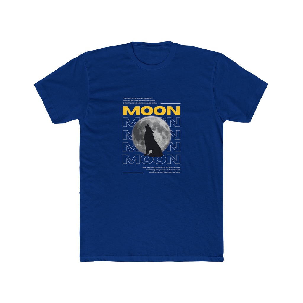 Moon Wolf Tee — Vintage Lunar Graphic T-Shirt