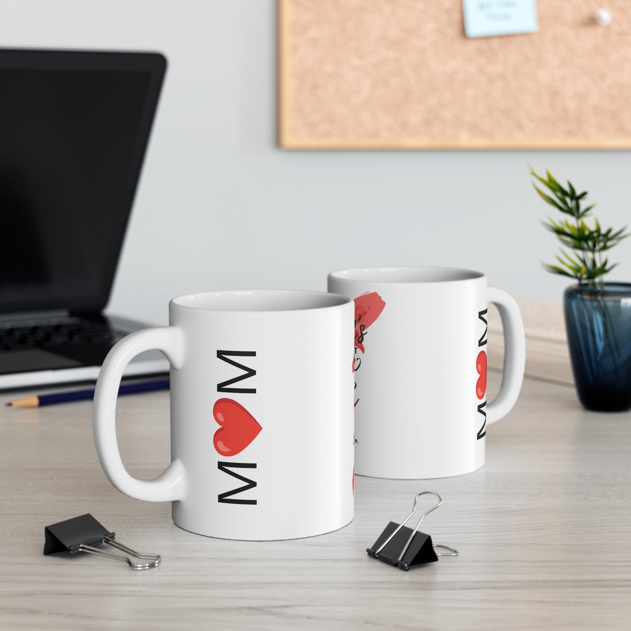 Mother’s Mom: 'Mom—Me And Just A Little Gang? — Mom' 11oz Coffee Mug