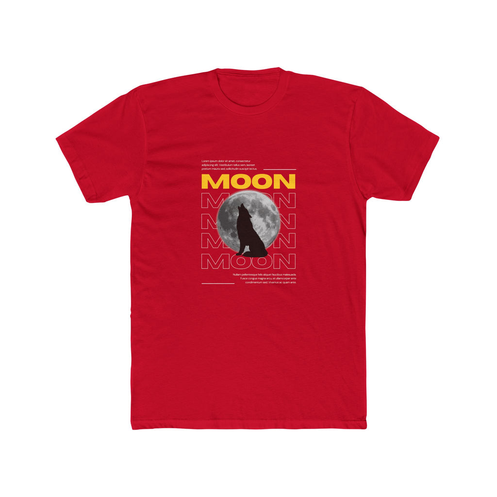 Moon Wolf Tee — Vintage Lunar Graphic T-Shirt