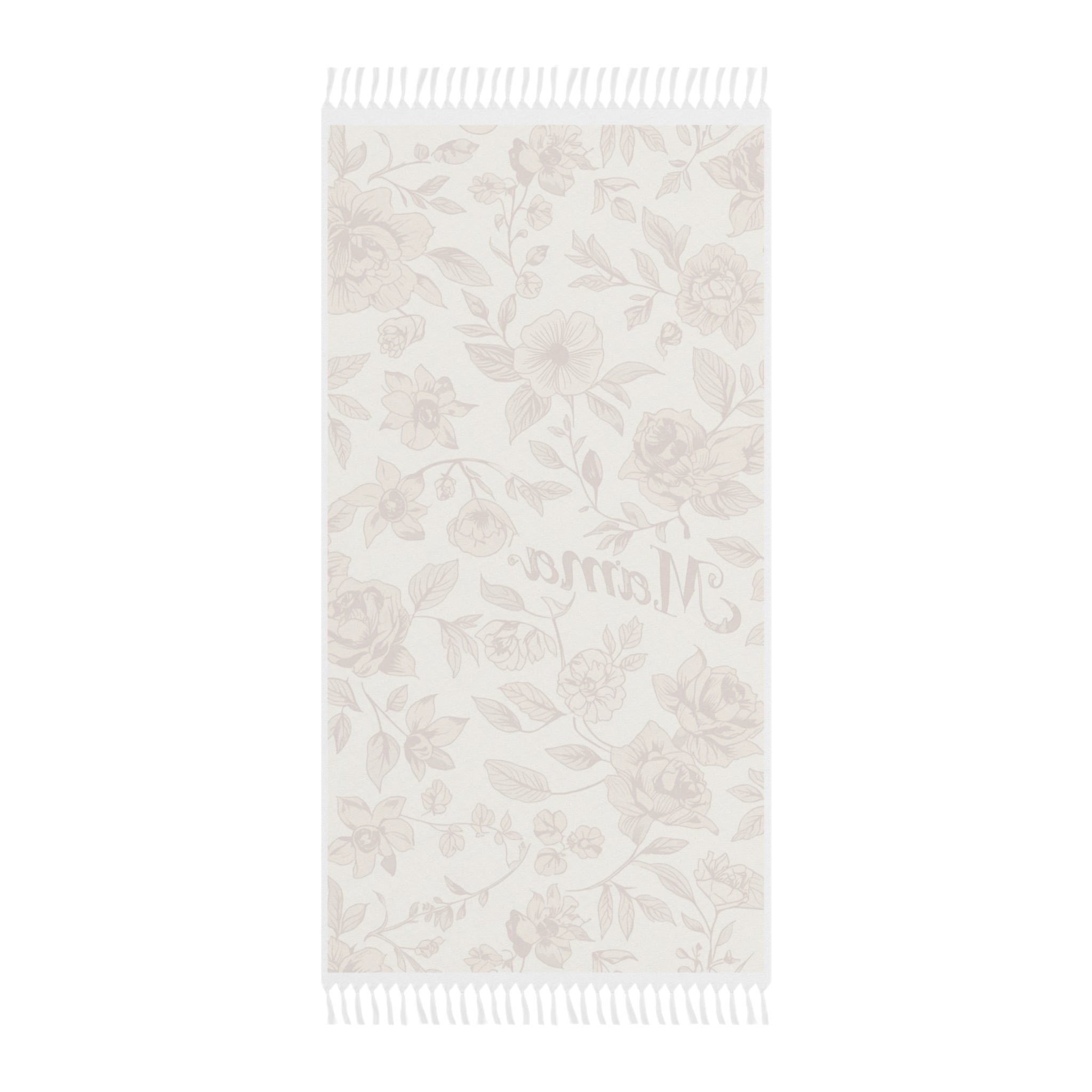 Mama Boho Floral Beach Towel