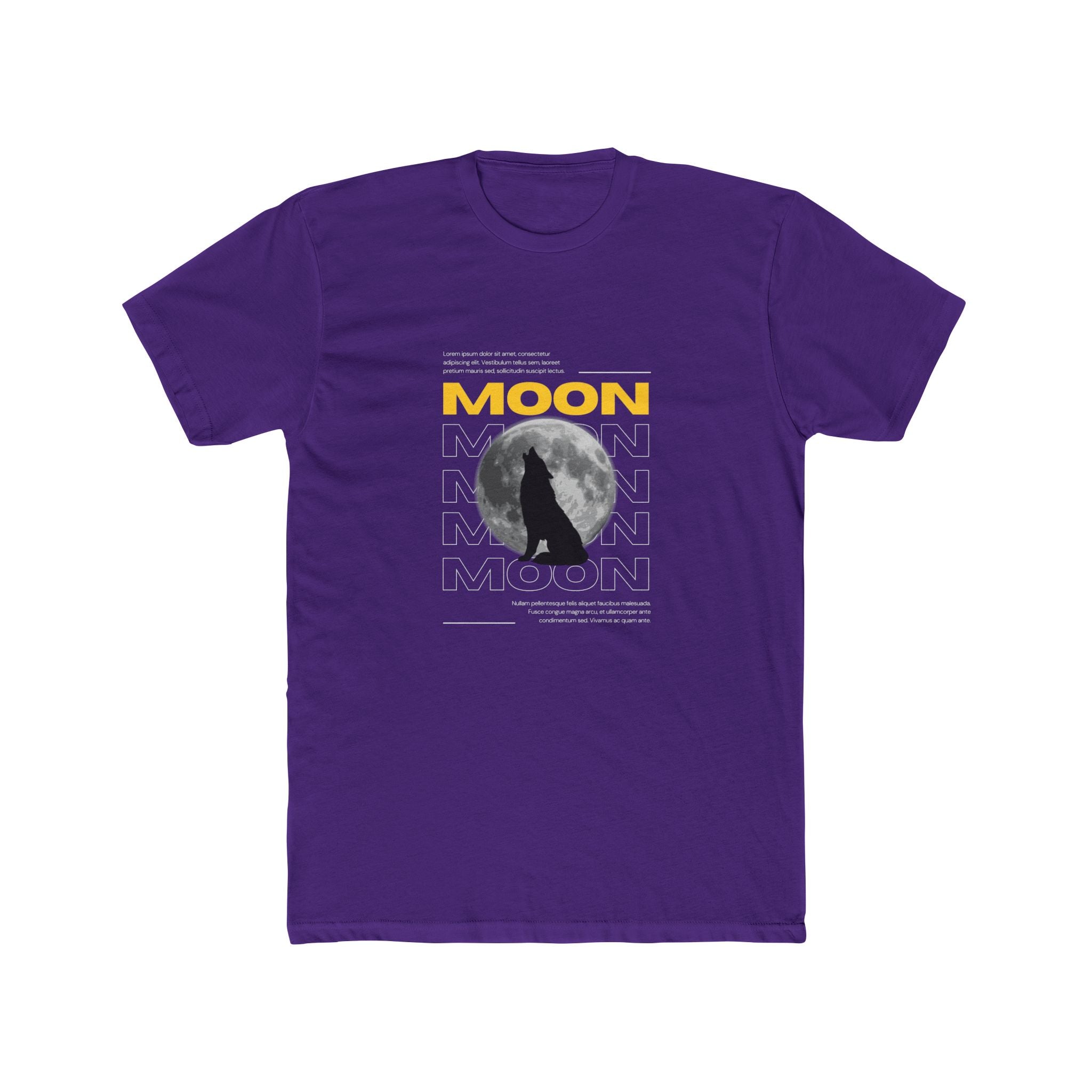 Moon Wolf Tee — Vintage Lunar Graphic T-Shirt
