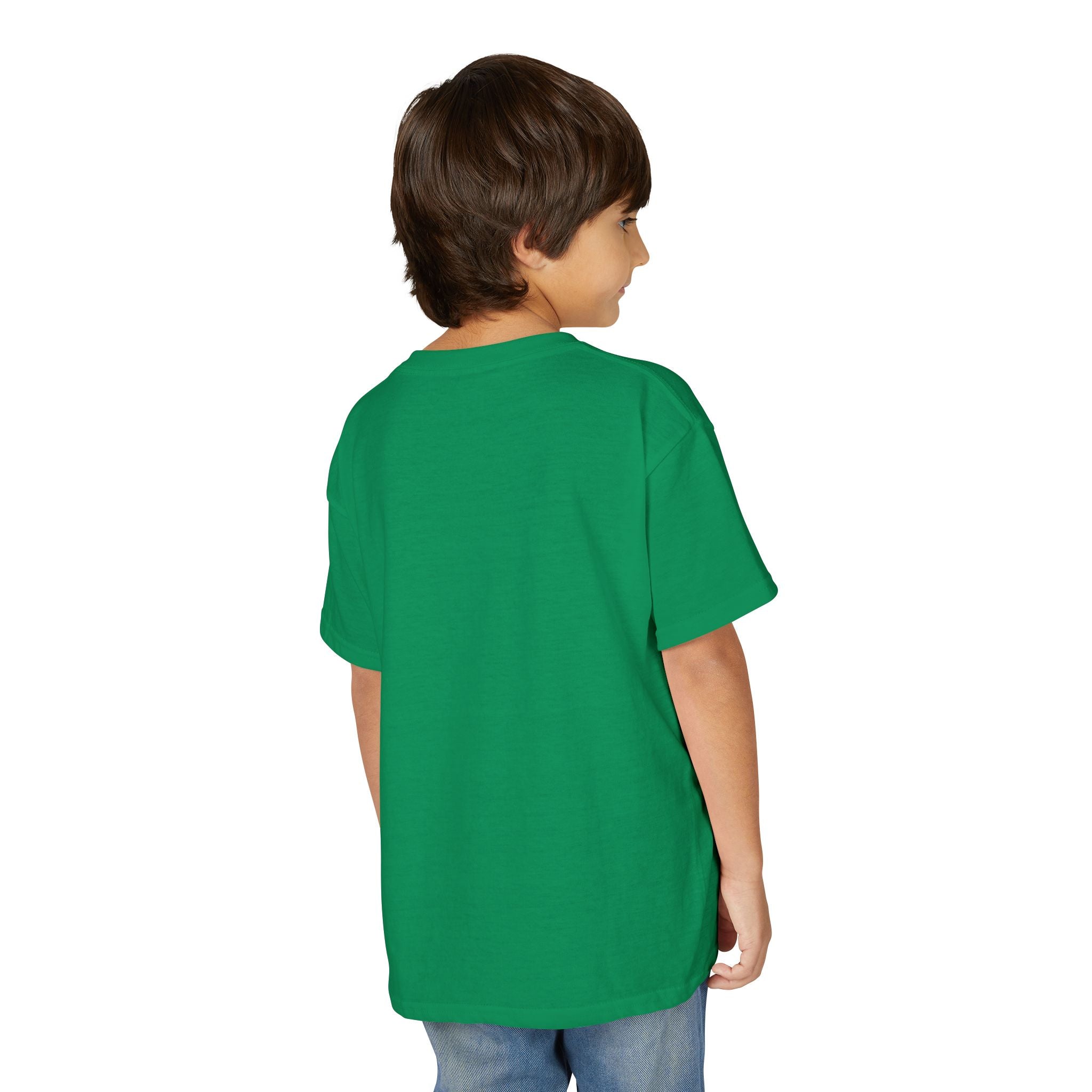 Kids' Cat Mom & Kittens Youth T-Shirt — Cute Mother Cat Illustration