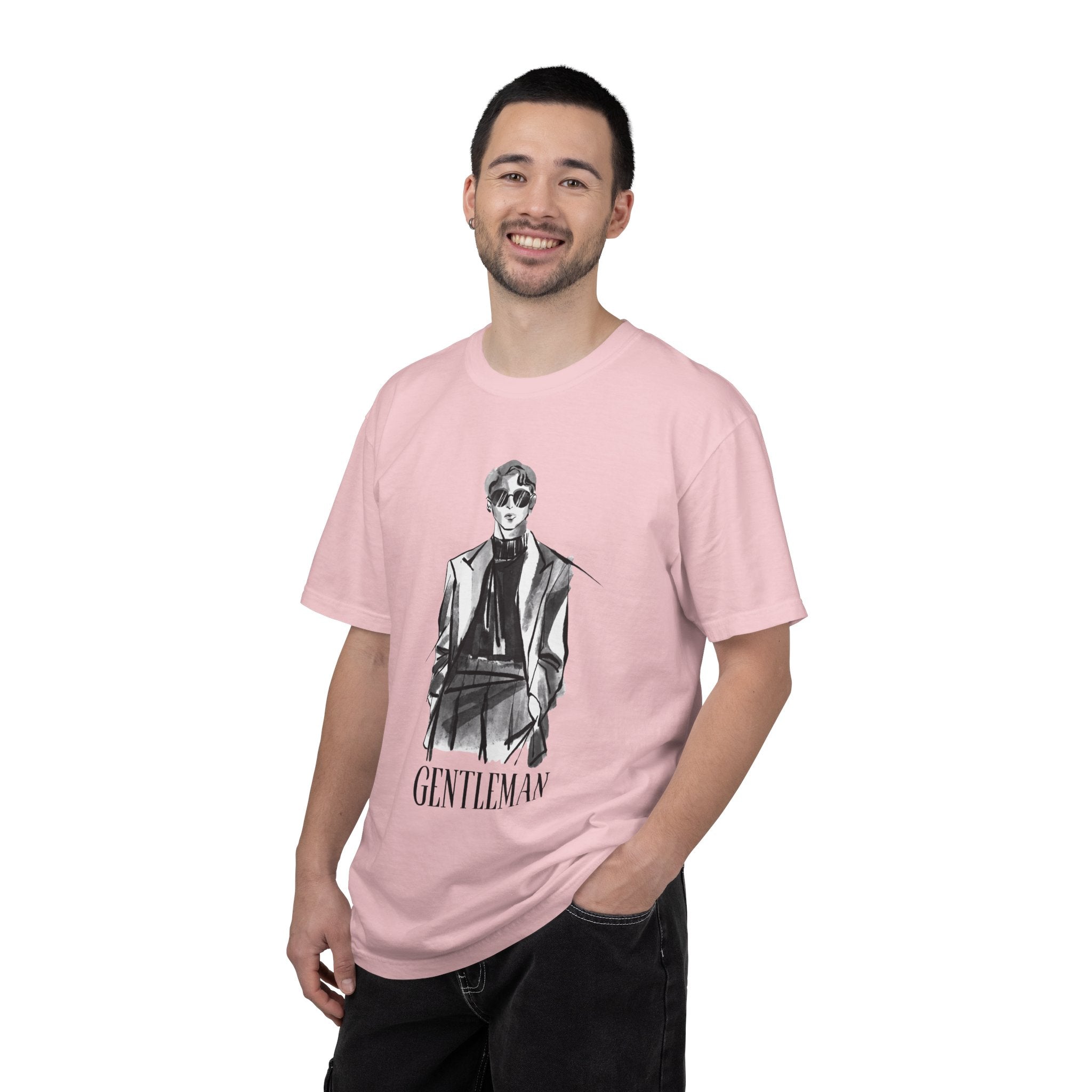 Gentleman Fashion Sketch T-Shirt