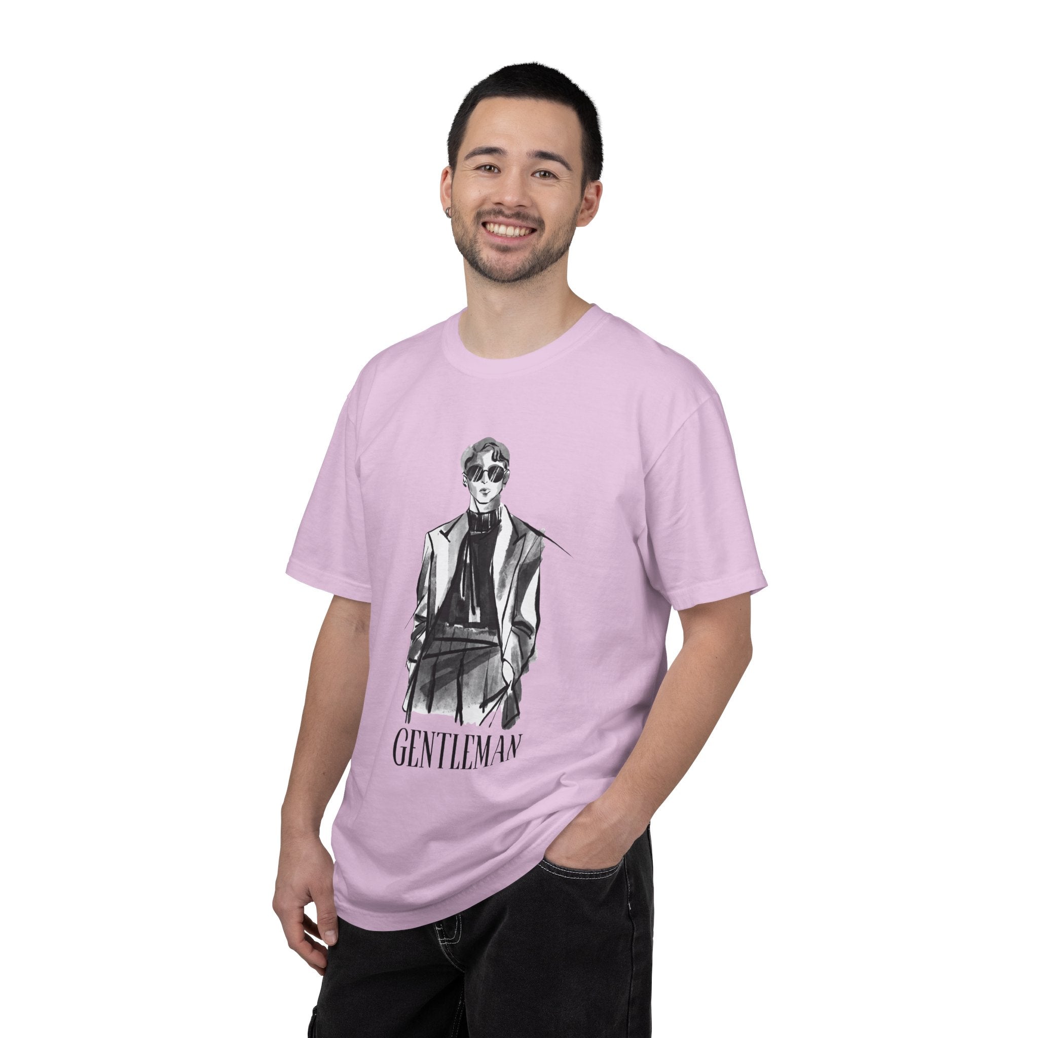 Gentleman Fashion Sketch T-Shirt