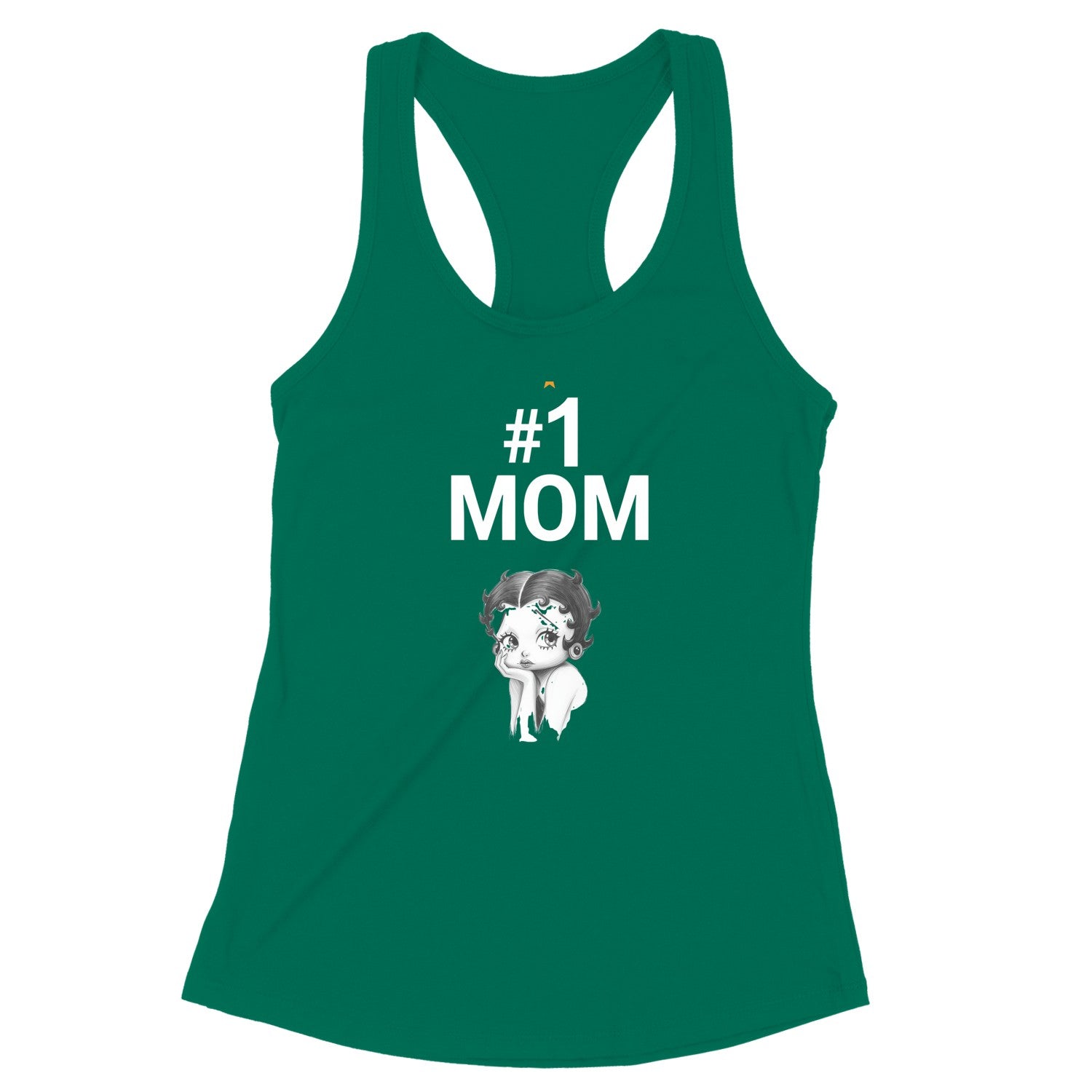 Main product image for Inspirational Racerback Top For Moms, Mom Gift Tee, Trendy Workout T-shirt, Thoughtful Mother's Day Gift, Casual Style